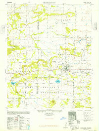 Charleston Arkansas Historical topographic map, 1:24000 scale, 7.5 X 7.5 Minute, Year 1948