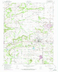 Charleston Arkansas Historical topographic map, 1:24000 scale, 7.5 X 7.5 Minute, Year 1946