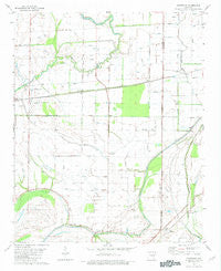 Chatfield Arkansas Historical topographic map, 1:24000 scale, 7.5 X 7.5 Minute, Year 1981