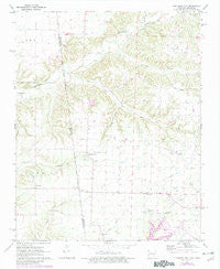 Cherokee City Arkansas Historical topographic map, 1:24000 scale, 7.5 X 7.5 Minute, Year 1971