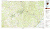 Cherokee Village Arkansas Historical topographic map, 1:100000 scale, 30 X 60 Minute, Year 1983