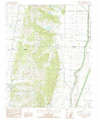 Cherry Valley East Arkansas Historical topographic map, 1:24000 scale, 7.5 X 7.5 Minute, Year 1984