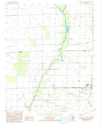 Cherry Valley West Arkansas Historical topographic map, 1:24000 scale, 7.5 X 7.5 Minute, Year 1984