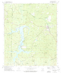 Chidester Arkansas Historical topographic map, 1:24000 scale, 7.5 X 7.5 Minute, Year 1973