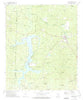 Chidester Arkansas Historical topographic map, 1:24000 scale, 7.5 X 7.5 Minute, Year 1973