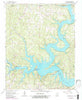 Clarkridge Arkansas Historical topographic map, 1:24000 scale, 7.5 X 7.5 Minute, Year 1965
