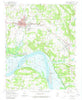 Clarksville Arkansas Historical topographic map, 1:24000 scale, 7.5 X 7.5 Minute, Year 1962