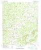 Cleveland Arkansas Historical topographic map, 1:24000 scale, 7.5 X 7.5 Minute, Year 1962