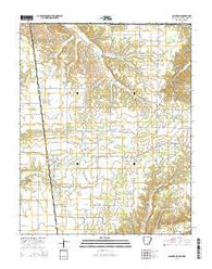 Colcord NE Arkansas Current topographic map, 1:24000 scale, 7.5 X 7.5 Minute, Year 2014