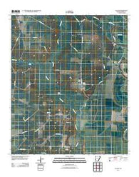 Collins Arkansas Historical topographic map, 1:24000 scale, 7.5 X 7.5 Minute, Year 2011