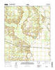 Collins Arkansas Current topographic map, 1:24000 scale, 7.5 X 7.5 Minute, Year 2014