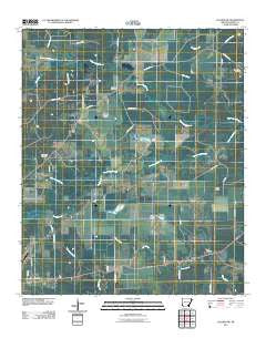 Collins NW Arkansas Historical topographic map, 1:24000 scale, 7.5 X 7.5 Minute, Year 2011