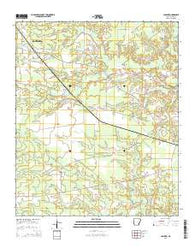 Cominto Arkansas Current topographic map, 1:24000 scale, 7.5 X 7.5 Minute, Year 2014