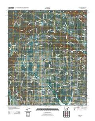 Congo Arkansas Historical topographic map, 1:24000 scale, 7.5 X 7.5 Minute, Year 2011