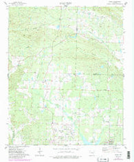 Congo Arkansas Historical topographic map, 1:24000 scale, 7.5 X 7.5 Minute, Year 1974