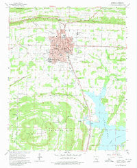Conway Arkansas Historical topographic map, 1:24000 scale, 7.5 X 7.5 Minute, Year 1961