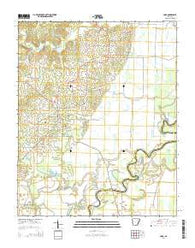 Cord Arkansas Current topographic map, 1:24000 scale, 7.5 X 7.5 Minute, Year 2014