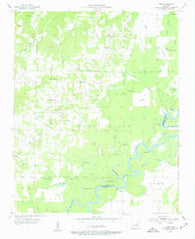 Cord Arkansas Historical topographic map, 1:24000 scale, 7.5 X 7.5 Minute, Year 1955