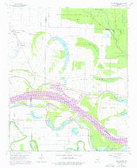 Cornerstone Arkansas Historical topographic map, 1:24000 scale, 7.5 X 7.5 Minute, Year 1964