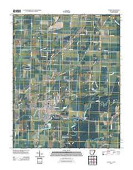 Corning Arkansas Historical topographic map, 1:24000 scale, 7.5 X 7.5 Minute, Year 2011