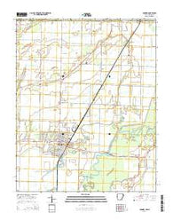 Corning Arkansas Current topographic map, 1:24000 scale, 7.5 X 7.5 Minute, Year 2014