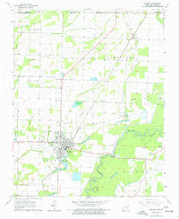 Corning Arkansas Historical topographic map, 1:24000 scale, 7.5 X 7.5 Minute, Year 1964