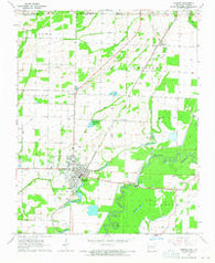 Corning Arkansas Historical topographic map, 1:24000 scale, 7.5 X 7.5 Minute, Year 1964