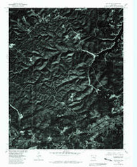 Cotter SW Arkansas Historical topographic map, 1:24000 scale, 7.5 X 7.5 Minute, Year 1979