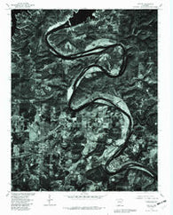 Cotter Arkansas Historical topographic map, 1:24000 scale, 7.5 X 7.5 Minute, Year 1979