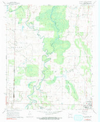 Cotton Plant Arkansas Historical topographic map, 1:24000 scale, 7.5 X 7.5 Minute, Year 1968