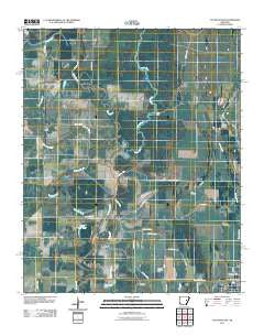 Cotton Plant Arkansas Historical topographic map, 1:24000 scale, 7.5 X 7.5 Minute, Year 2011