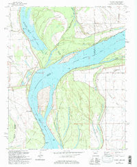 Council Arkansas Historical topographic map, 1:24000 scale, 7.5 X 7.5 Minute, Year 1981