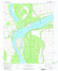 Council Arkansas Historical topographic map, 1:24000 scale, 7.5 X 7.5 Minute, Year 1981