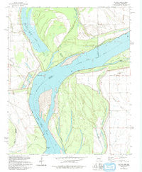 Council Arkansas Historical topographic map, 1:24000 scale, 7.5 X 7.5 Minute, Year 1981