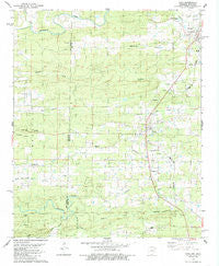 Cove Arkansas Historical topographic map, 1:24000 scale, 7.5 X 7.5 Minute, Year 1984