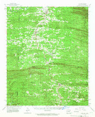 Cove Arkansas Historical topographic map, 1:62500 scale, 15 X 15 Minute, Year 1959