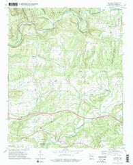 Cravens Arkansas Historical topographic map, 1:24000 scale, 7.5 X 7.5 Minute, Year 1973