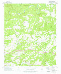 Cravens Arkansas Historical topographic map, 1:24000 scale, 7.5 X 7.5 Minute, Year 1973
