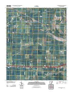 Crawfordsville Arkansas Historical topographic map, 1:24000 scale, 7.5 X 7.5 Minute, Year 2011
