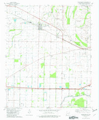 Crawfordsville Arkansas Historical topographic map, 1:24000 scale, 7.5 X 7.5 Minute, Year 1981