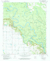 Crocketts Bluff Arkansas Historical topographic map, 1:24000 scale, 7.5 X 7.5 Minute, Year 1967