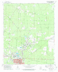Crossett North Arkansas Historical topographic map, 1:24000 scale, 7.5 X 7.5 Minute, Year 1973