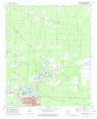 Crossett North Arkansas Historical topographic map, 1:24000 scale, 7.5 X 7.5 Minute, Year 1973