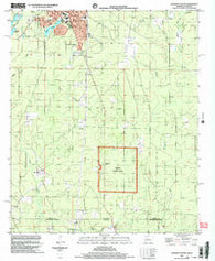 Crossett South Arkansas Historical topographic map, 1:24000 scale, 7.5 X 7.5 Minute, Year 2002