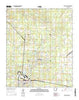 Crossett North Arkansas Current topographic map, 1:24000 scale, 7.5 X 7.5 Minute, Year 2014
