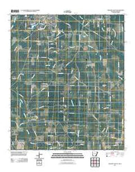 Crossett South Arkansas Historical topographic map, 1:24000 scale, 7.5 X 7.5 Minute, Year 2011