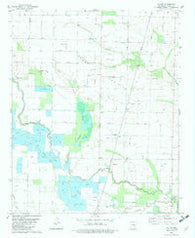 Culler Arkansas Historical topographic map, 1:24000 scale, 7.5 X 7.5 Minute, Year 1982