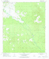 Curtis Arkansas Historical topographic map, 1:24000 scale, 7.5 X 7.5 Minute, Year 1970
