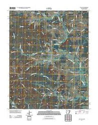 Dalton Arkansas Historical topographic map, 1:24000 scale, 7.5 X 7.5 Minute, Year 2011