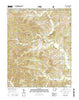 Dalton Arkansas Current topographic map, 1:24000 scale, 7.5 X 7.5 Minute, Year 2014